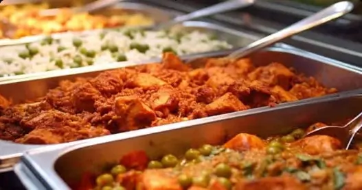 Corporate catering trays